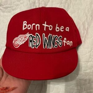 Boys Red Wings Baseball Hat